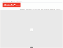 Tablet Screenshot of mastercrafttrader.com